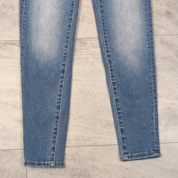 3/$20 American Eagle Hi Rise Jegging Faded High Waist Stretch Denim Skinny Jeans - Picture 4 of 12